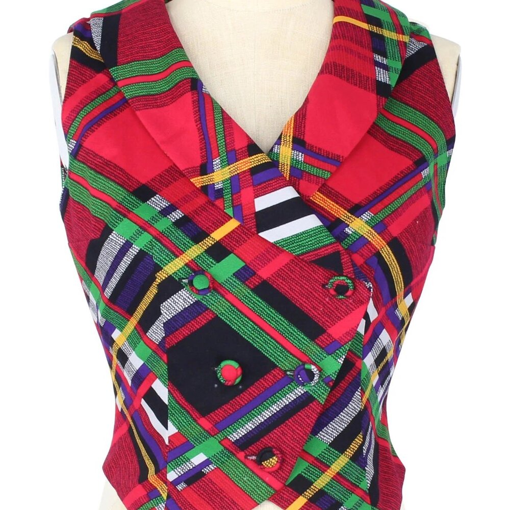 Trashy Diva - Mad Plaid Gent Vest